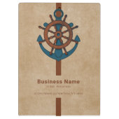 いかりと舵 クリップボード (裏面)