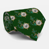 いかりのコンパスメンズ ネクタイ (ロール)