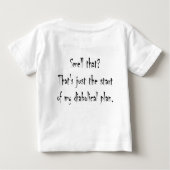 いかりのベビー ベビーTシャツ (裏面)