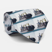 いかりの大きいコンテナー船 ネクタイ (ロール)