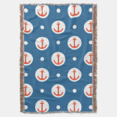 いかりの点 スローブランケット (正面縦)