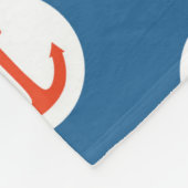 いかりの点 フリースブランケット (角)