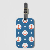 いかりの点 ラゲッジタグ (正面縦)