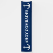 いかりの白 + あなたのbackgrpund及びアイディア 横断幕 (縦)