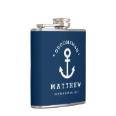 いかりの遠くにな花婿の付添人 フラスク (右)