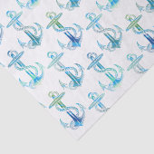 いかりの青緑のティッシュペーパー 薄葉紙 (詳細)