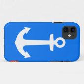 いかりのIPhoneの青い箱 Case-Mate iPhoneケース (裏面(横))