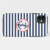 いかりはとの縞で飾ります Case-Mate iPhoneケース (裏面(横))