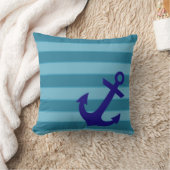 いかりは縞で飾り、 クッション (ブランケット)