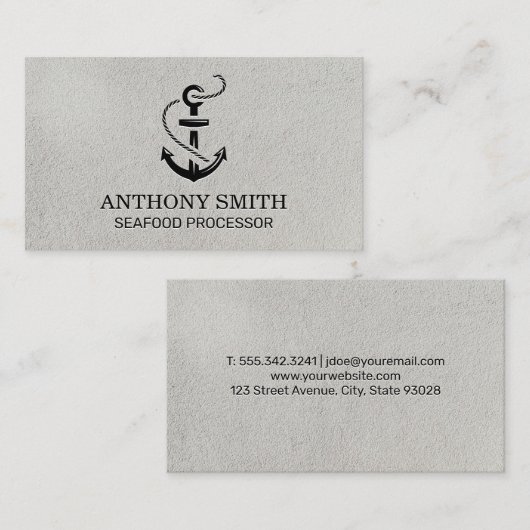 いかりアイコン 名刺 (正面/裏面)