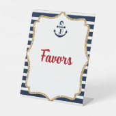 いかりアホ航海のイギフトはテーブルのパーティー記号を引き立てる 台座サイン (正面)