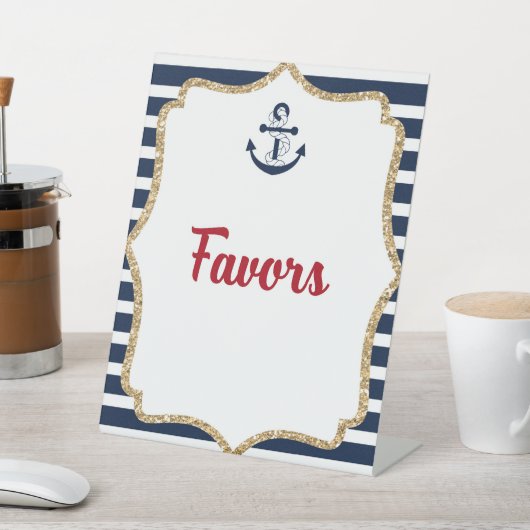 いかりアホ航海のイギフトはテーブルのパーティー記号を引き立てる 台座サイン (インサイチュ)