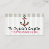 いかりウォータ航海のーカラーバラビーチブティック 名刺 (正面)