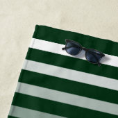 いかりオアーズファミリーネームビーチハウスフォレストグリーン ビーチタオル (インサイチュ)