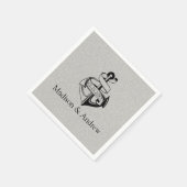 いかりオングリッター スタンダードカクテルナプキン (角)