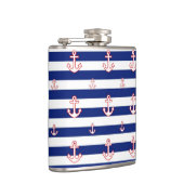 いかりオンネイビーストライプズ フラスク (右)