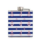 いかりオンネイビーストライプズ フラスク (裏面)