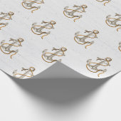 いかりオンホワイトウォッシュウッド ラッピングペーパー (角)