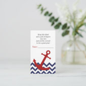 いかりオン航海のシボロンオムツラッフルチケット エンクロージャーカード (スタンド正面)