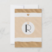 いかりオン航海のビーチ砂及びホワイトリボン 招待状 (裏面)