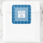 いかりカスタムギフトステッカー スクエアシール (バッグ)