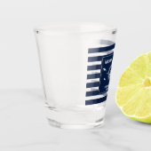 いかりカスタムボート名ウェルカムクアボードカッコいい ショットグラス (左)