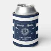 いかりカスタムボート名ウェルカムクアボードカッコいい 缶クーラー (缶正面)