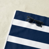 いかりカスタムボート名ウェルカムクアボード ビーチタオル (インサイチュ)