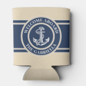 いかりカスタムボート名ホワイトボードベージュ 缶クーラー (裏面)