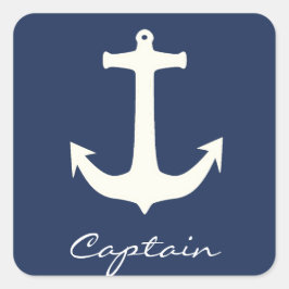 いかりキャプテンシーファンキー海セーリング スクエアシール
