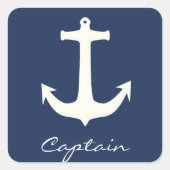 いかりキャプテンシーファンキー海セーリング スクエアシール (正面)