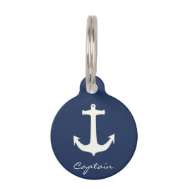 いかりキャプテンシーファンキー海セーリング ペット　ネームタグ