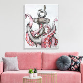 いかりキャンバススケッチ キャンバスプリント (インサイチュ (リビング))