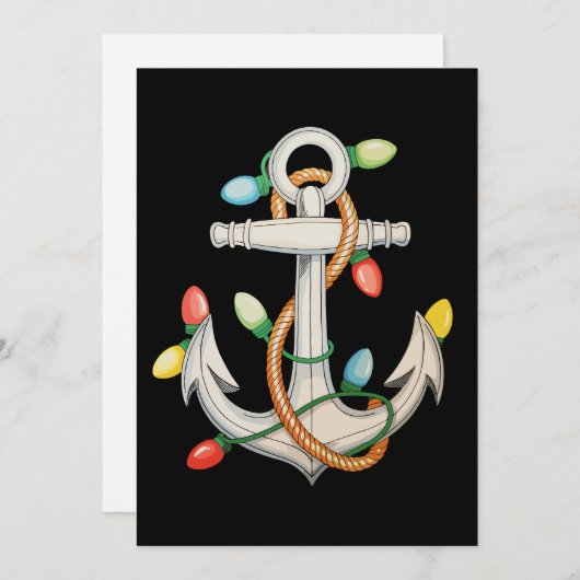 いかりクリスマスクリスマスライトセーリングクルーズボート シーズンカード (正面/裏面)