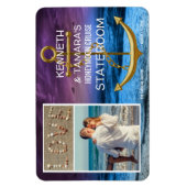 いかりクルーズステートルームドアマーカーハネムーンラブ マグネット (縦)