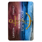 いかりクルーズステートルームドアマーカーファミリー懇親会 マグネット (縦)