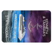 いかりクルーズステートルームドアマーカー記念日 マグネット (横)