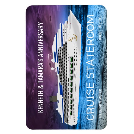 いかりクルーズ船客室ドアマーカー懇親会 マグネット (縦)