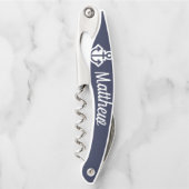 いかりコルクブライダルパーティギフト ソムリエナイフ (正面)