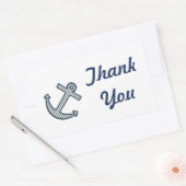 いかりサンキューステッカー 長方形シール (封筒)