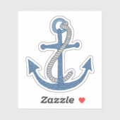 いかりシール – 手書き、落書きスタイル シール (シート)