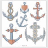 いかりステッカーセット シール (シート)