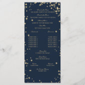 いかりス航海のタリースカイネイビーブルー&金ゴールド プログラム (裏面)