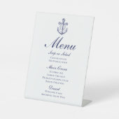 いかりセーラーネイビー航海のブ結婚ルーズ 台座サイン (正面)