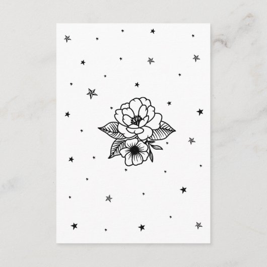 いかりタトゥーアコモデーションウェディングカード エンクロージャーカード (裏面)