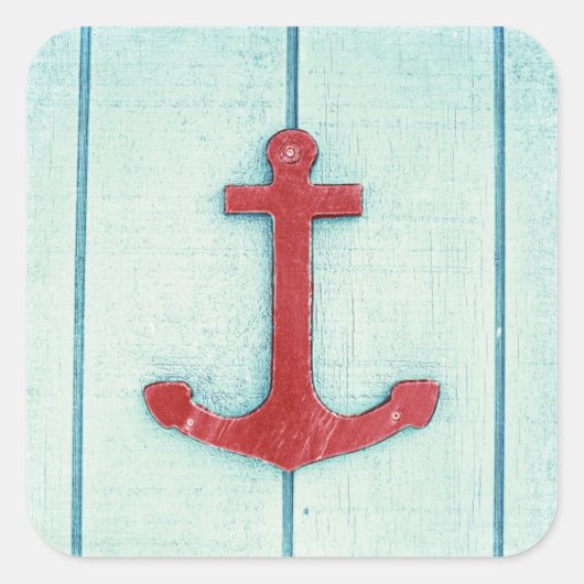 いかりデコ スクエアシール (正面)