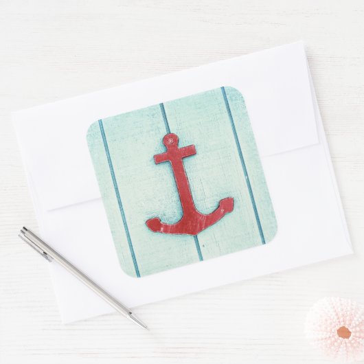 いかりデコ スクエアシール (封筒)