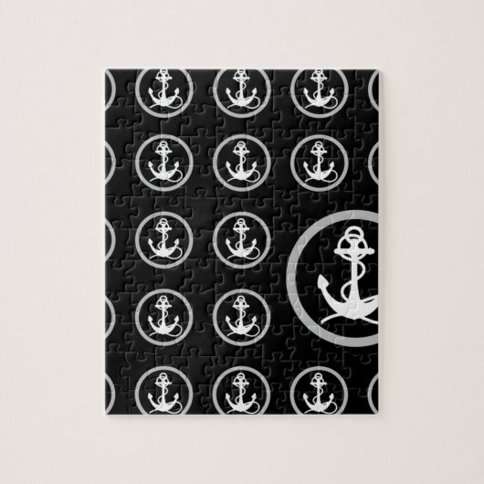 いかりパターン ジグソーパズル (縦)