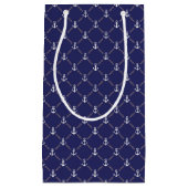 いかりパターン スモールペーパーバッグ (正面)