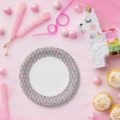 いかりパターン ペーパープレート (パーティー)